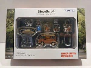 Tomica Tomytec Limited Vintage Diocolle 317579 #carsnap 07a Cafe Set new 1:64 - Picture 1 of 3