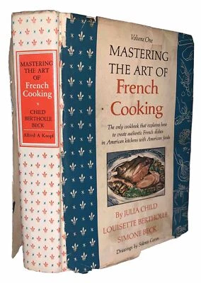 SIGNED by JULIA CHILD & PAUL CHILD, MASTERING THE ART OF FRENCH COOKING, 1972 - Image 1 of 4