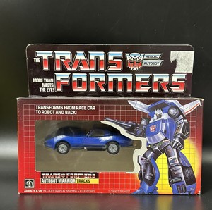 Vintage G1 Transformers Tracks New In Box Original! 