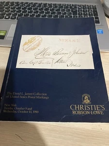 Auction Book for the David L Jarrett Collection of USA Postal Markings 1990 - Picture 1 of 7