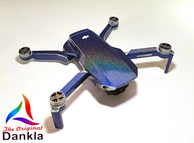 DJI MINI 4K - SKIN - METALLIC INTERGALACTIC BLUE  - Decal - Wrap -  Folie - Bild 1 von 4