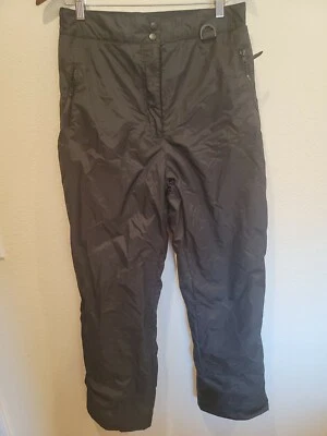 Sport Essentials Wmns XL Black Snow Pants Insulated Waterproof Ski SnowboardNWOT - Image 1 of 4