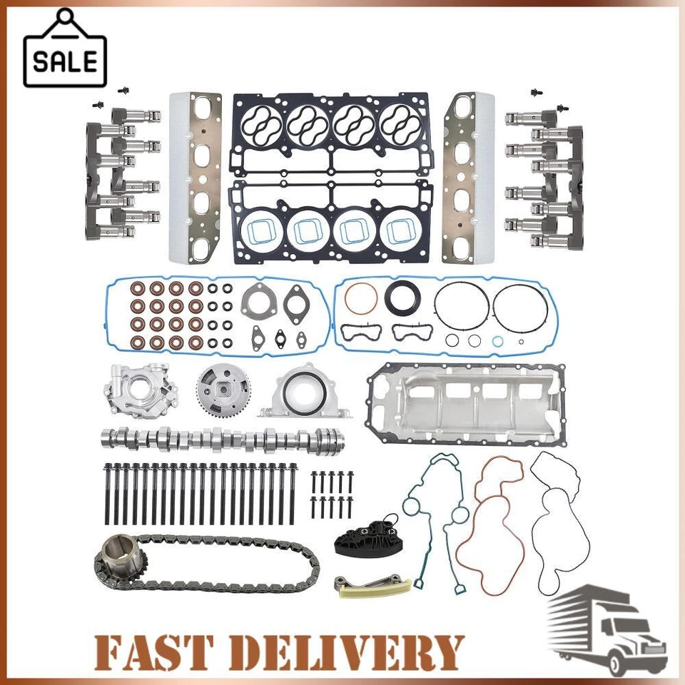 MDS Lifters Camshaft Timing Chain Oil Pump Kit For 2009-2015 Dodge Ram 1500 5.7L - Изображение 1 из 1