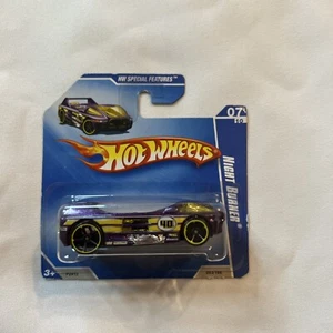 Hot Wheels Night Burner Die Cast Spielzeugauto Racer lila - Bild 1 von 6