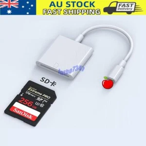 USB Camera Connection Kit SD Card Reader Adapter for Apple iPad/iPhone QC - Picture 1 of 10