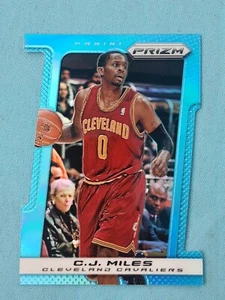 2013-14 Panini Prizm #195 C.J. Miles Cleveland Cavaliers Lightblue Die-Cut /199 - Bild 1 von 2