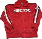 Vintage 1983 Chicago White Sox Cooperstown Collection Majestic Red Jacket Large*