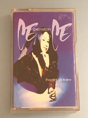 CASSETTE -  CE CE PENISTON - THOUGHT 'YA KNEW -  1994 - UNPLAYED - Image 1 of 2