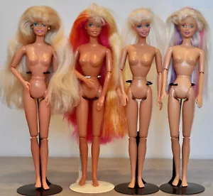 Lot of 1990s Mattel Barbie dolls All Articulated VGUC Lot #1 - Picture 1 of 13
