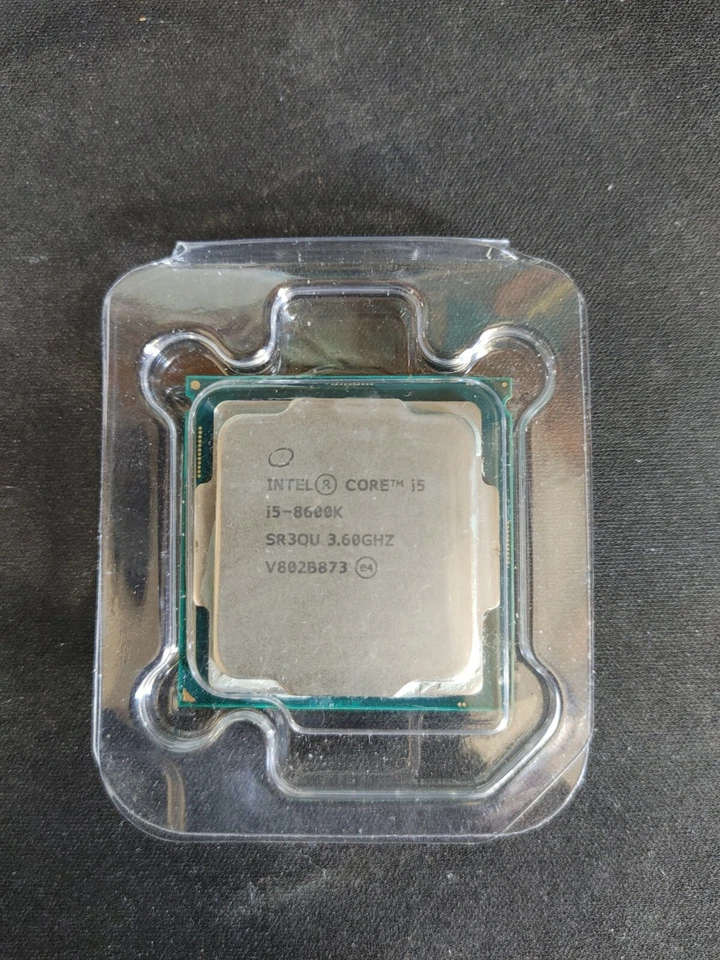 Procesador Intel Core i5 8600K CPU 3,60 GHz Foto 1 de 1