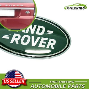 For RANGE ROVER REAR GRILLE BADGE GLOSS GREEN EMBLEM BADGE - Picture 1 of 7