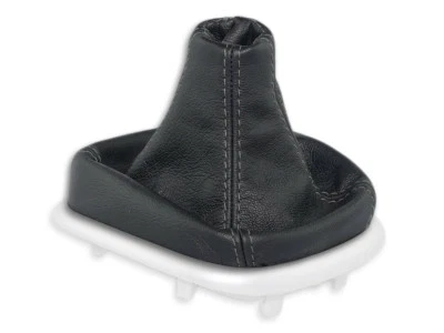 RENAULT SCENIC 2 II 2003-2009 SOUFFLET LEVIER DE VITESSE EN CUIR COUTURES GRIS