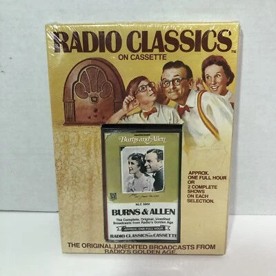 New - Burns & Allen - Radio Classics on Cassette.  The Best Of Old-Time Radio - Image 1 of 4