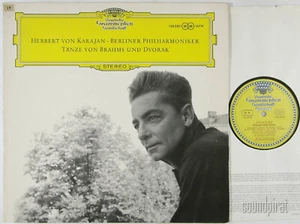 KARAJAN BRAHMS & DVORAK DANCES DGG 1965 STEREO TULIP SLPM 138080 NM - Bild 1 von 4
