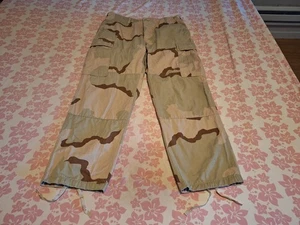 US Army 3-Color Desert Camouflage Pattern Combat Trousers Size Medium - Short Used - Bild 1 von 6