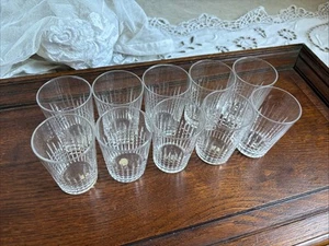 10er Set kleine Gläser Baccarat Kristallbecher Modell Nancy 6,6 cm - Bild 1 von 6