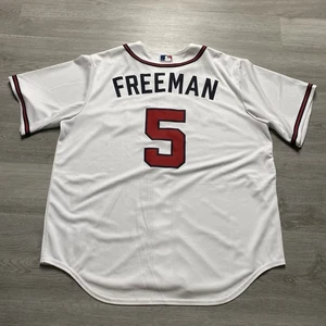 Nike Atlanta Braves Freddie Freeman MLB White Road Stitched #5 Trikot Gr. XL - Bild 1 von 7