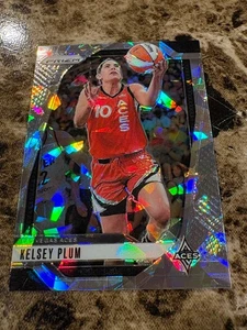 KELSEY PLUM 2024 Panini Prizm WNBA Silver Ice #77 Aces - Picture 1 of 2