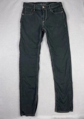 Pantalones Jim ajustados Robert Graham para hombre talla 30X34 gris oscuro diseñador preppy Foto 1 de 4