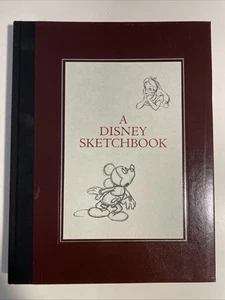 A Disney Sketchbook: Disney Deluxe Edition Hardcover 2012 2nd Edition - Picture 1 of 12