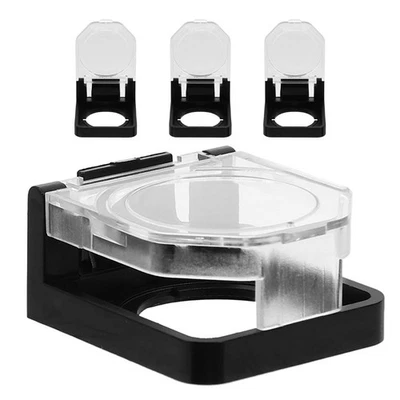  4 Pcs Cover Anti Acqua Copribottone Coperture Dei Pulsanti Di Commutazione - Immagine 1 di 4