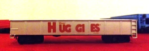 HO SCALE Gondola Kleenix Huggies - Picture 1 of 4