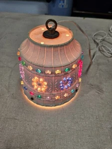 Vtg 70s Lawnware 237 Outdoor Hanging Swag Lamp, RV Camper Light - Picture 1 of 7