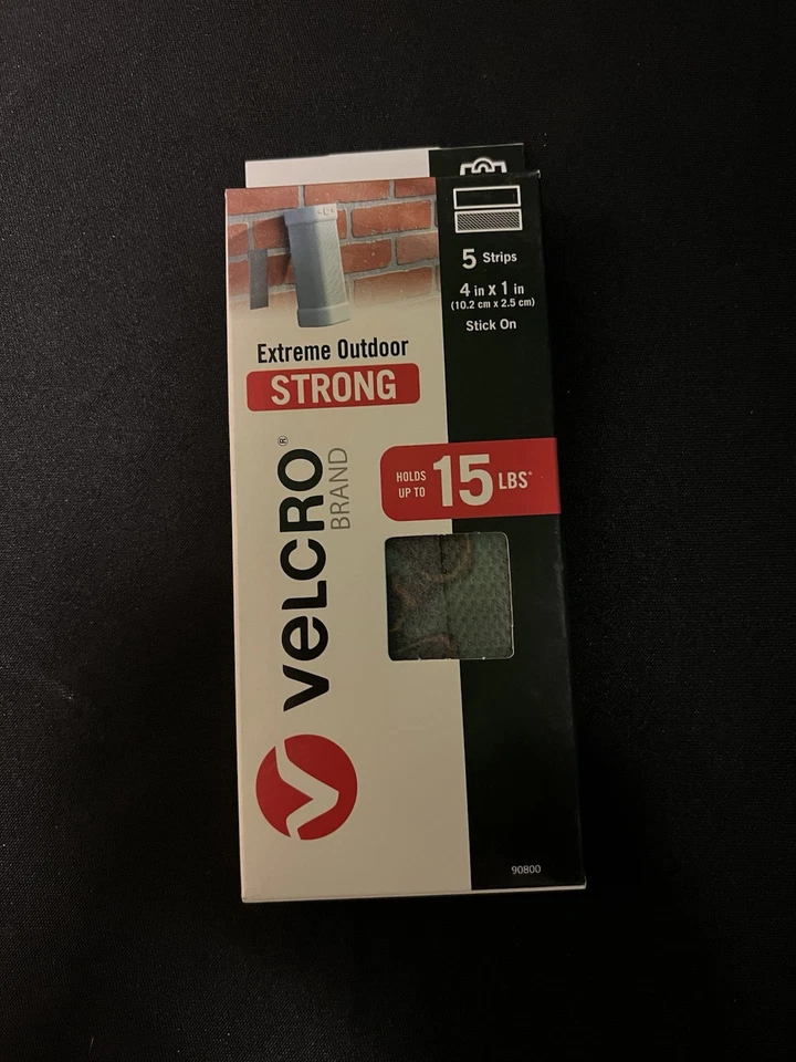 Velcro Extreme Outdoor - holds up to 15lbs - 4" x 1" strips- - Image 1 of 1