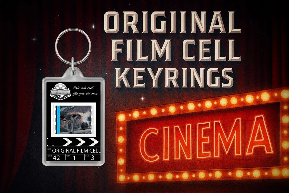Jaws Original Film Cell Keyring Stunning Gift Memorabilia - Image 1 of 1