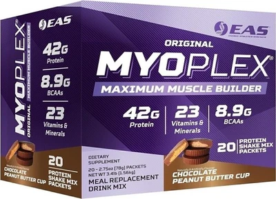 EAS Original MYOPLEX Maximum Muscle Builder - Meal Replacement Protein Mix - Image 1 of 4