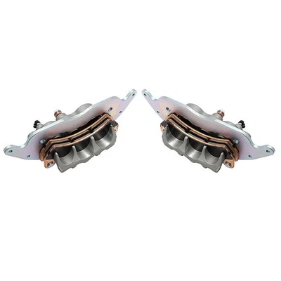 For RZR Turbo 2016-2021 2PCS Front Brake Calipers With Sintered Pads Replacement - Image 1 of 4