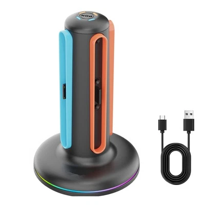 Fast Charger Charging Dock for Nintendo Switch 2 JoyCon 2 Up to 4 Controllers - Image 1 of 4