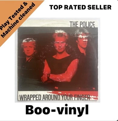 The Police - Wrapped Around Your Finger  ~ Dutch Issue 7" Vinyl Record - Image 1 of 4