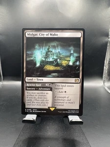 Midgar, City Of Mako R 0286 Land Final Fantasy Mtg Near Mint - Picture 1 of 2