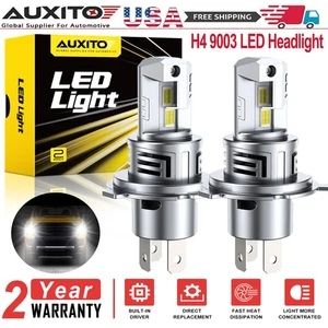 AUXITO H4 9003 LED Headlight Bulbs Hi/Low Beam Kit for Dodge Ram 1500 2500 3500 - Picture 1 of 27