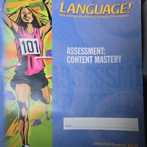 Language! : Assessment Content Mastery, Book D by Jane Fell Green and Jane Fell - Picture 1 of 1