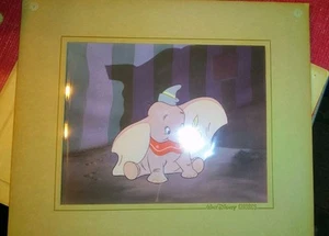 DISNEY CLASSICS Dumbo Cell Litho Print Collectible - Picture 1 of 2
