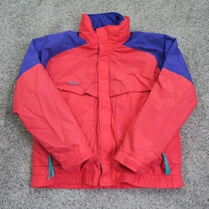 Vintage Columbia Jacke Herren Large Red Powder Keg 3 in 1 Wende Ski Schnee 90er - Bild 1 von 13