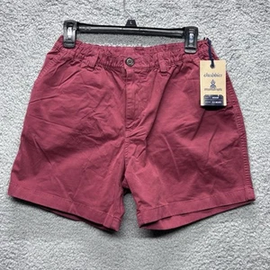 Chubbies Men's 5.5" Original Stretch Twill Shorts Medium Red The Cabernets New - Picture 1 of 11