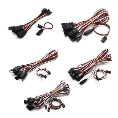 10pcs 10cm-100cm Male Female Quadcopter Extension Servo Cables 100mm-1000mm - image 1 of 3