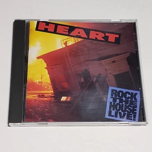 Heart – Rock The House Live! (CD, 1991, Capitol Records) BMG Music Combined Ship - Imagen 1 de 3