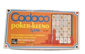 VTG Cadaco Poker-Keeno Board Game 1977 - Picture 1 of 7