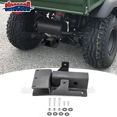 Placa de montaje de enganche trasero estilo receptor Fit Kawasaki MULE 600 610 SX 2" Foto 1 de 4