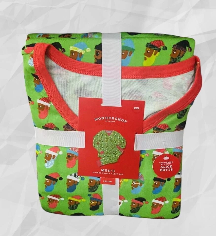 Wondershop At Target Women's Size XXL Green Elf 2 Piece Family Sleep Set