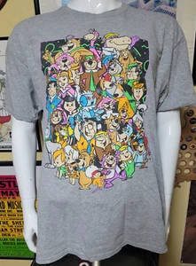 Camiseta Retro Hanna-Barbera Dibujos Animados Personajes XL Capitán Cavernícola Top Gato TV - Imagen 1 de 3