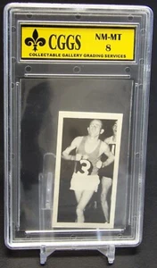 Emil Zatopek 1979 Brooke Bond Olympic Greats Card #2 CGGS 8 Near Mint - Picture 1 of 2
