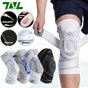 1PC Knee Support Braces Strap Elastic Sport Bandage Compression Protector Pad Re - Picture 1 of 26