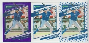 (10) Joey Gallo 2021 DONRUSS VARIATION INDEPENDENCE DAY & PURPLE + BASE LOT #189 - Picture 1 of 1