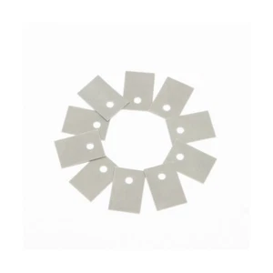 10 pezzi - Isolatore in gomma conduttiva per TO220 - Imagen 1 de 3