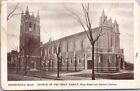 Postcard Church Of The Holy Family Springfield Ma Massachusetts 1911        N097